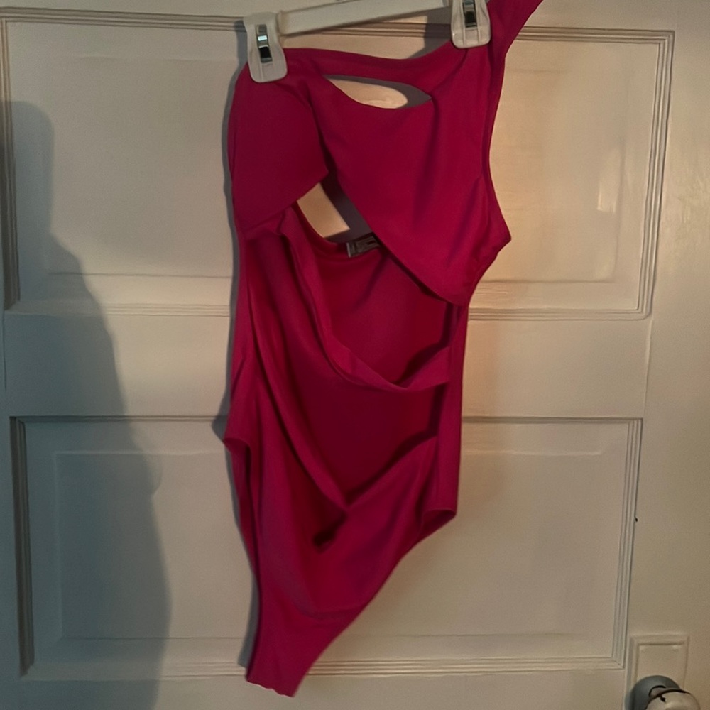Woman's Sexy Pink Bathing Suit